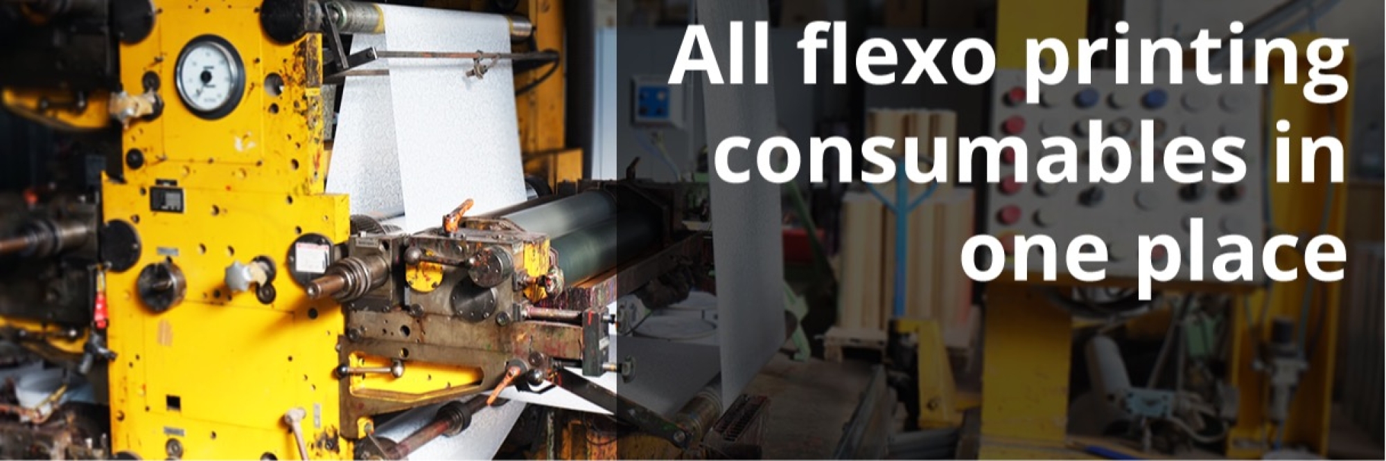All flexo printing consumables in one place 