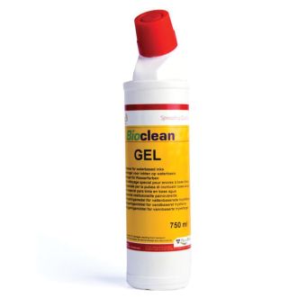 Cleaning gel for water based inks 
